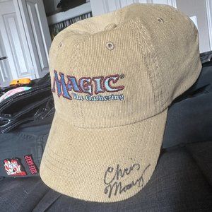 AUTOGRAPHED Magic: The Gathering Corduroy Hat (DUMBGOOD)